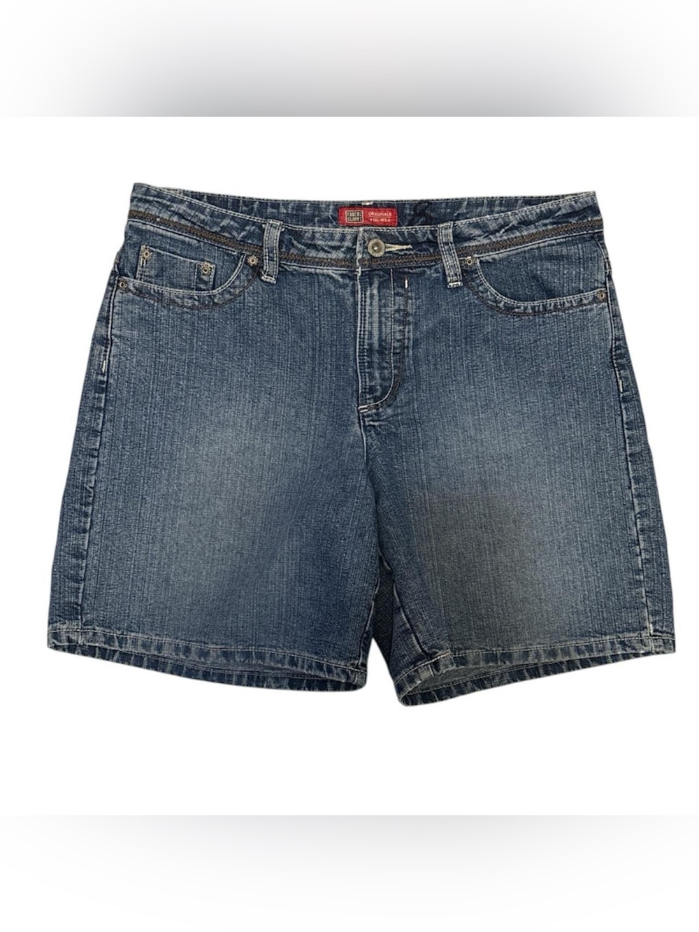 VTG Denim Faded Glory Bermuda Shorts